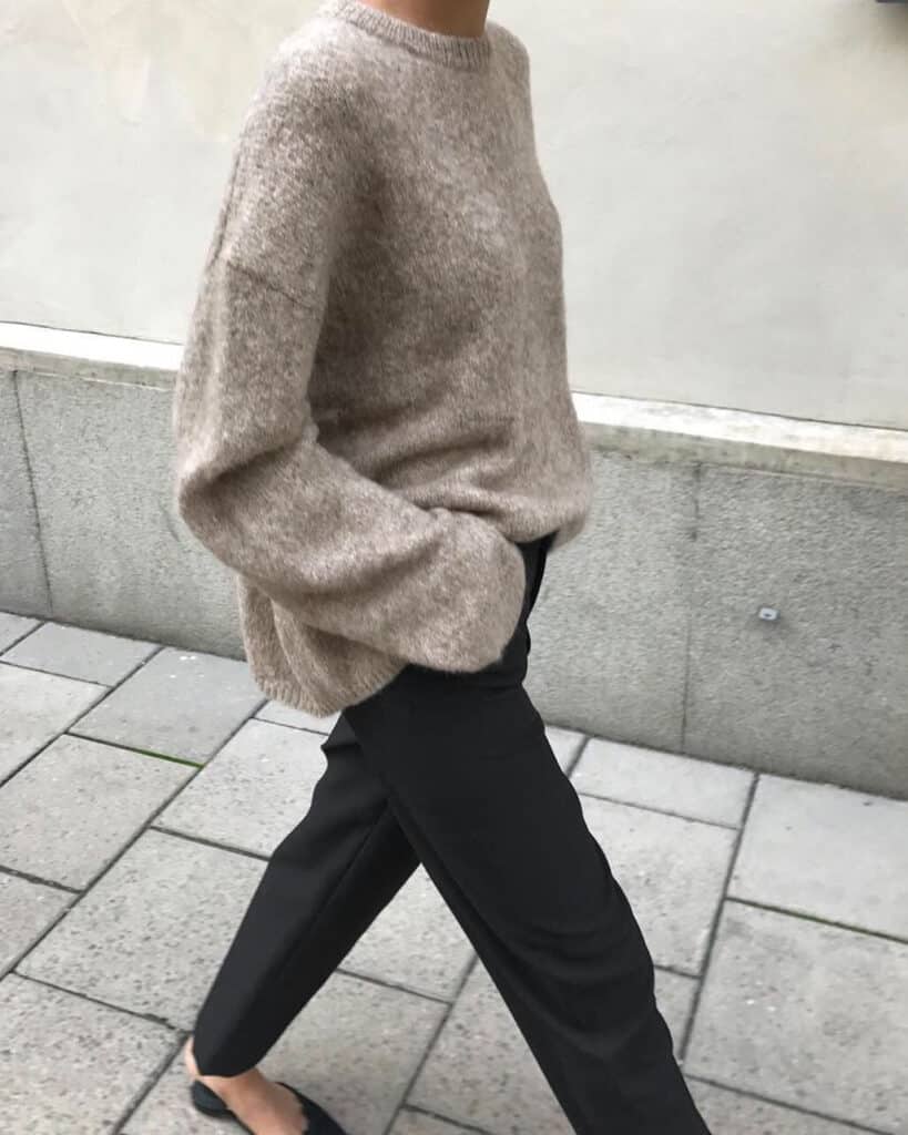 toteme fuzzy sweater
