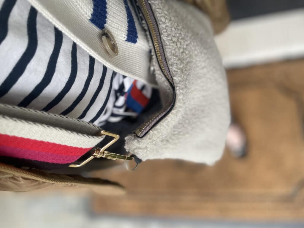 Striped Bag Strap