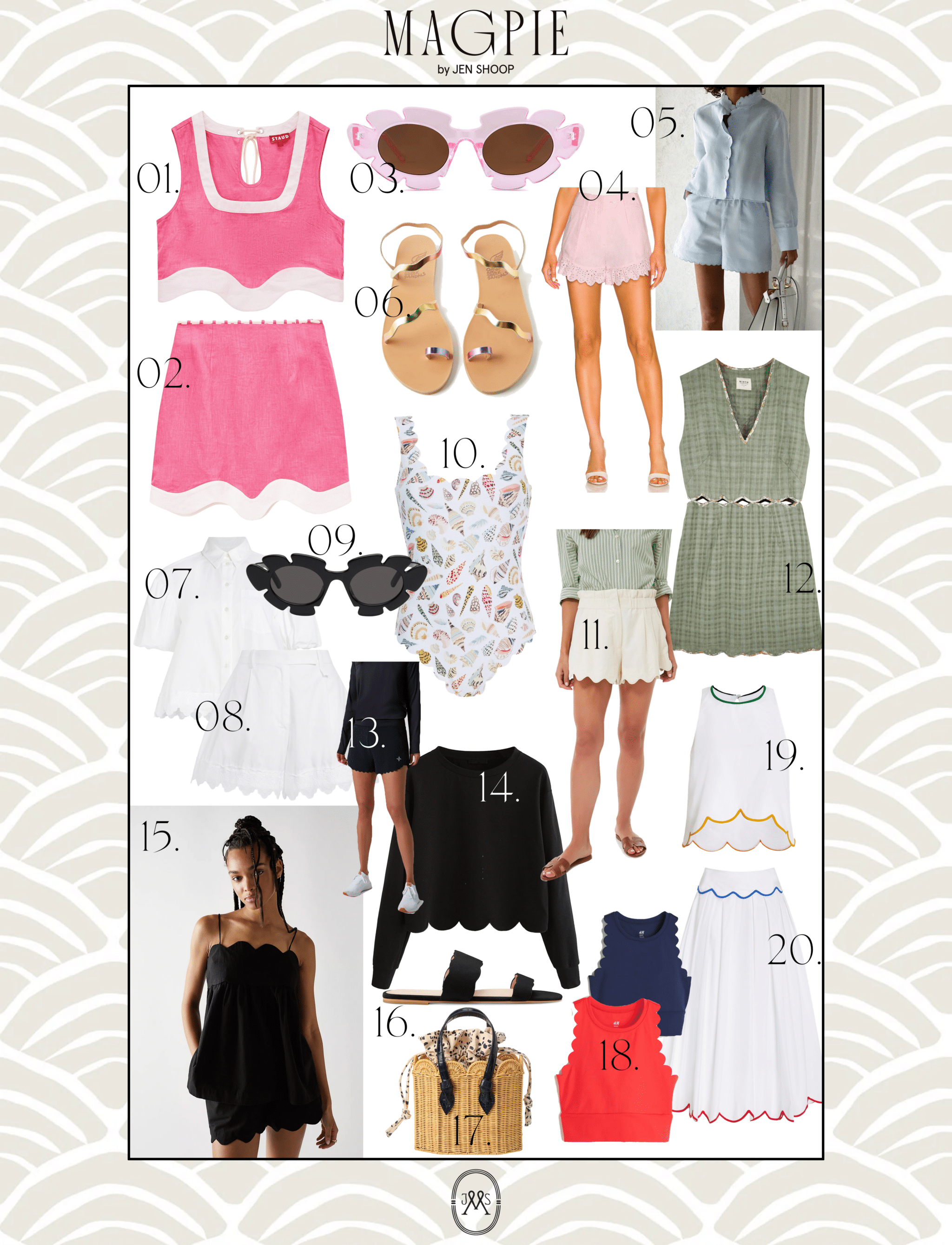 scalloped edge trend
