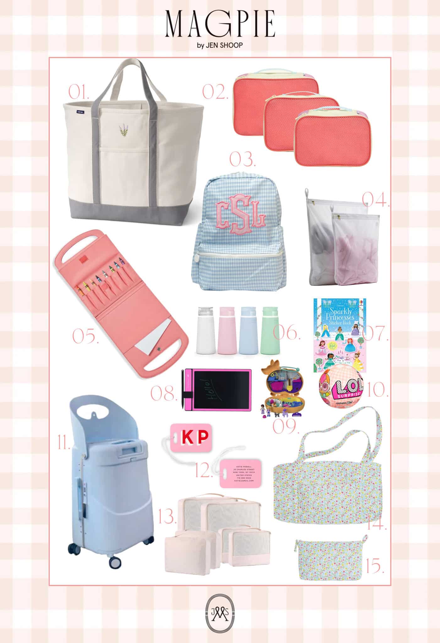 travel gear for little girls