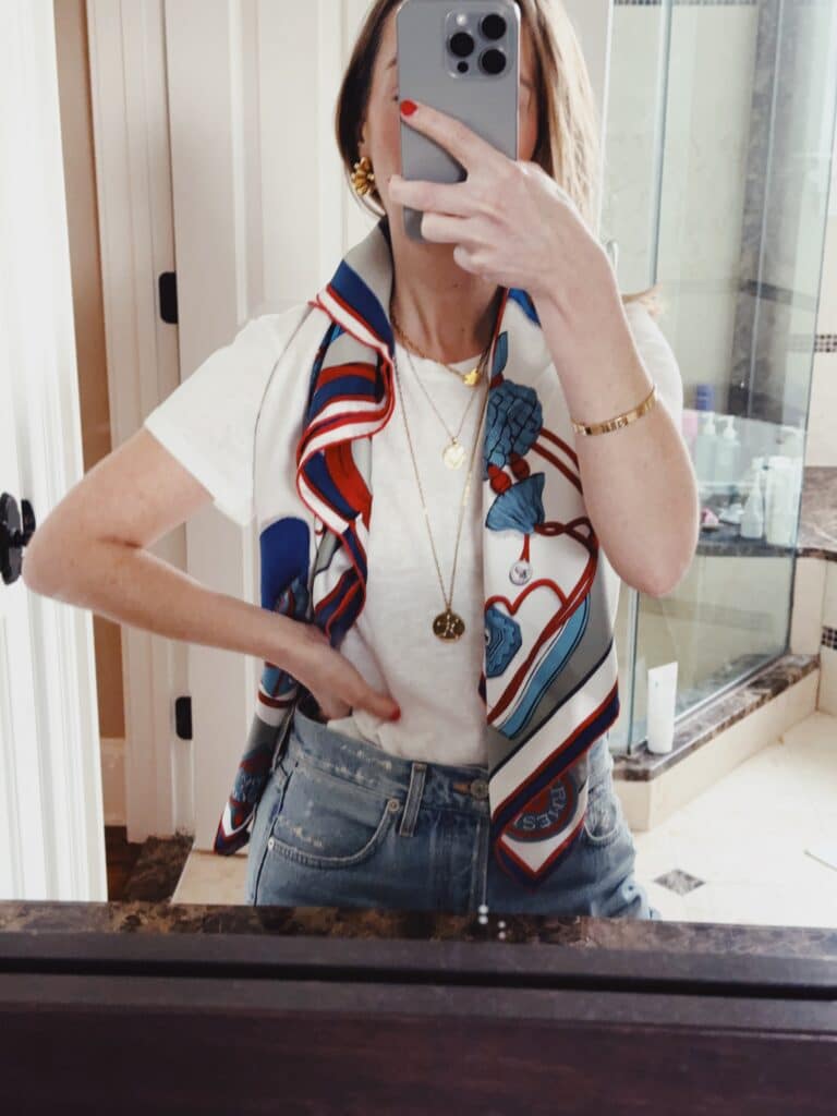 hermes scarf