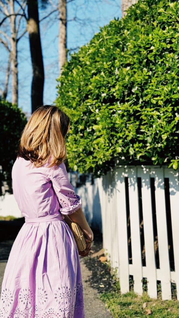 talbots eyelet shirtdress