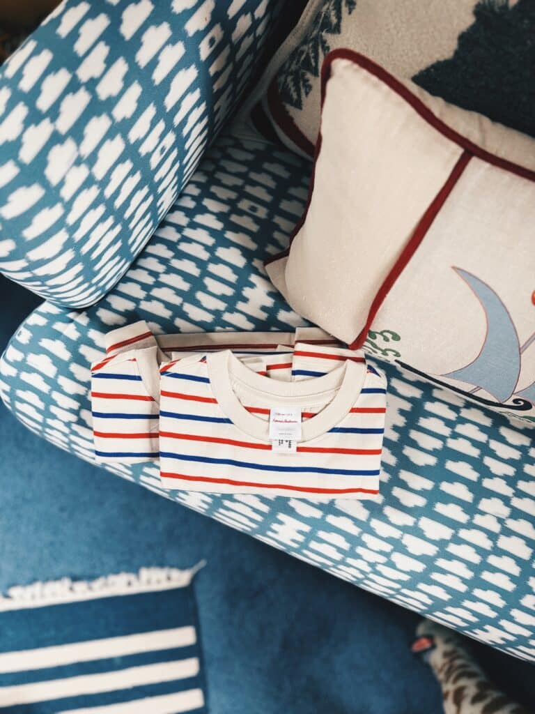 hanna andersson striped tees