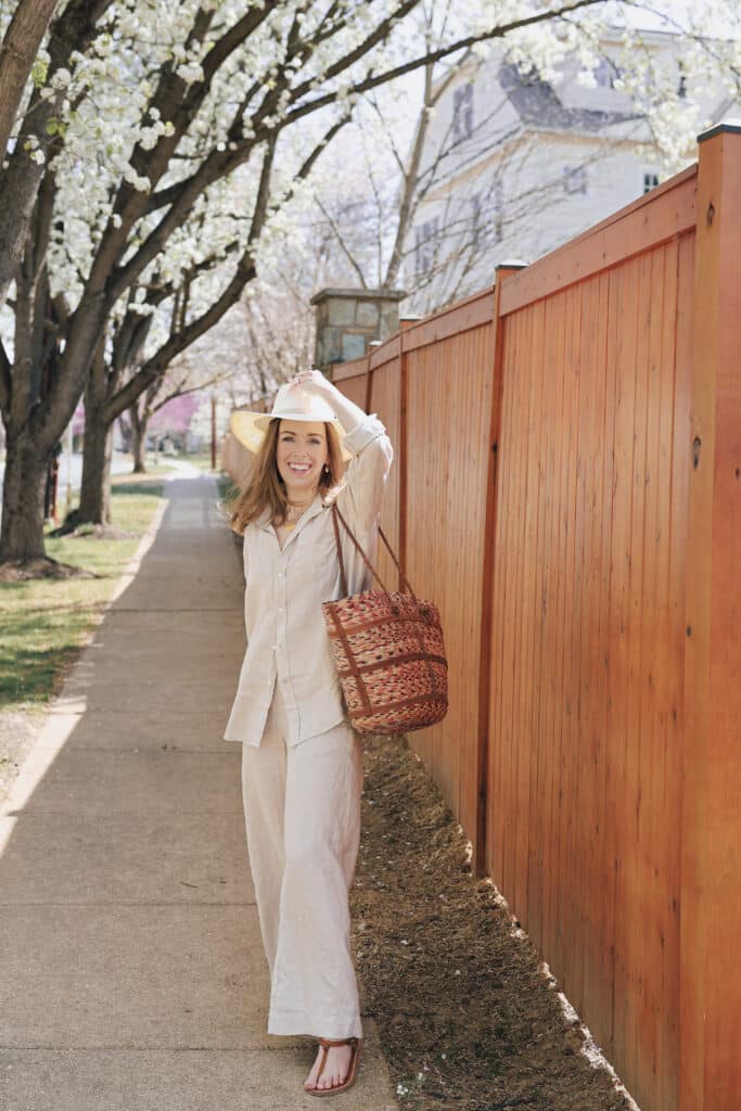 frank & eileen linen set spring