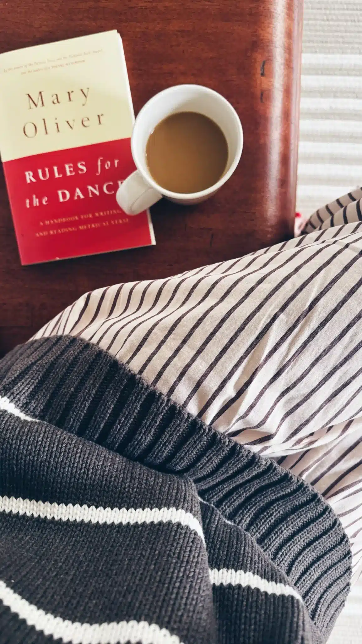 quince striped sweater