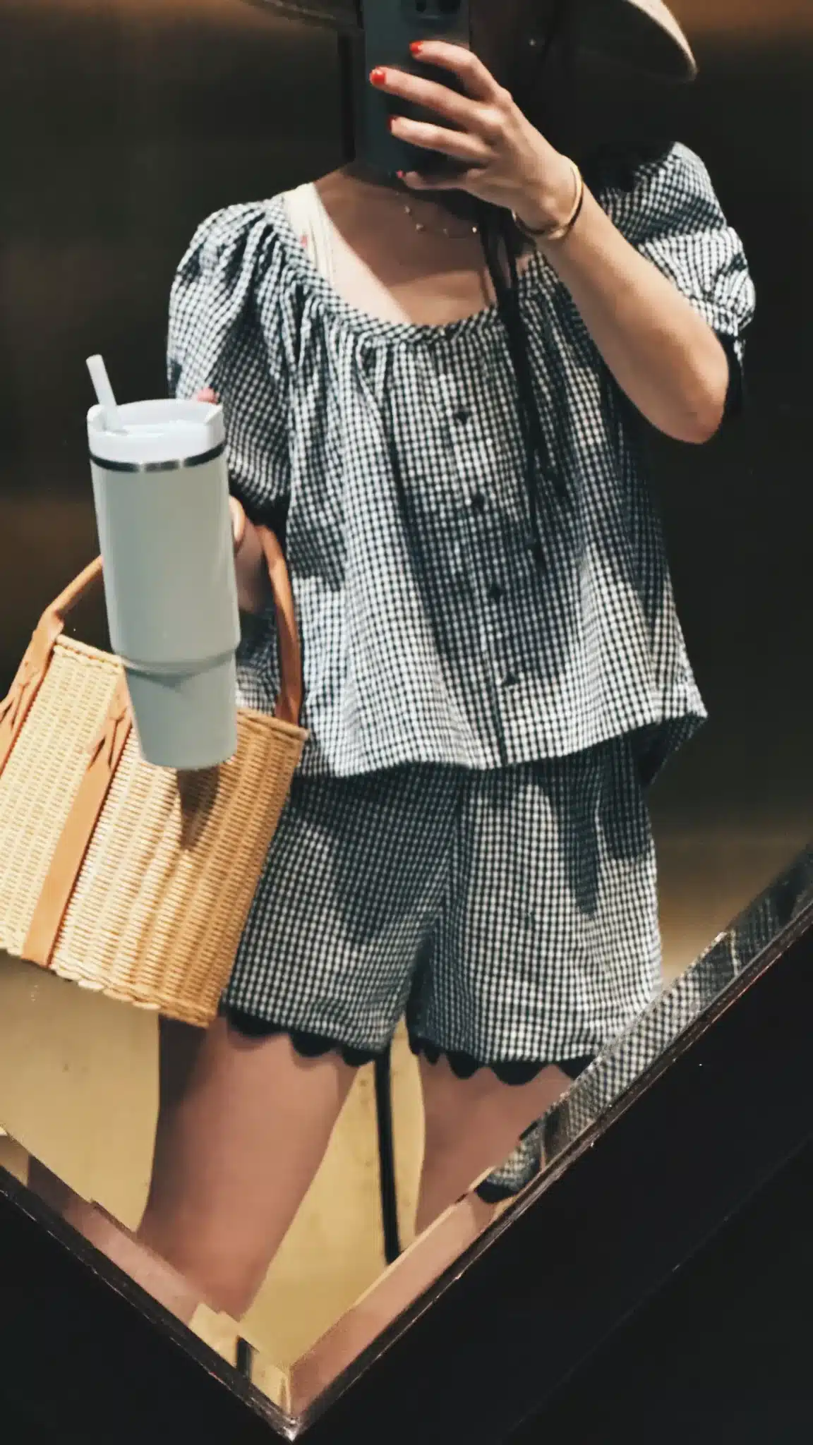 tuckernuck gingham shorts
