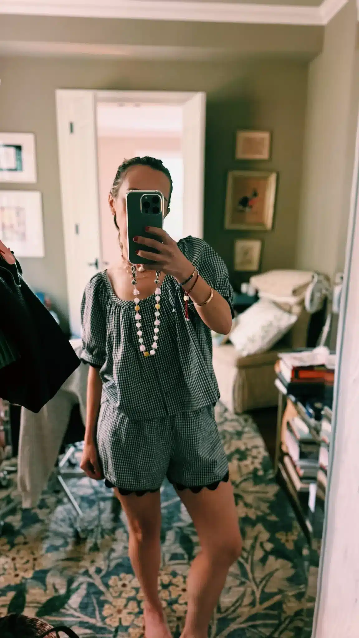 TUCKERNUCK GINGHAM SHORTS AND TOP