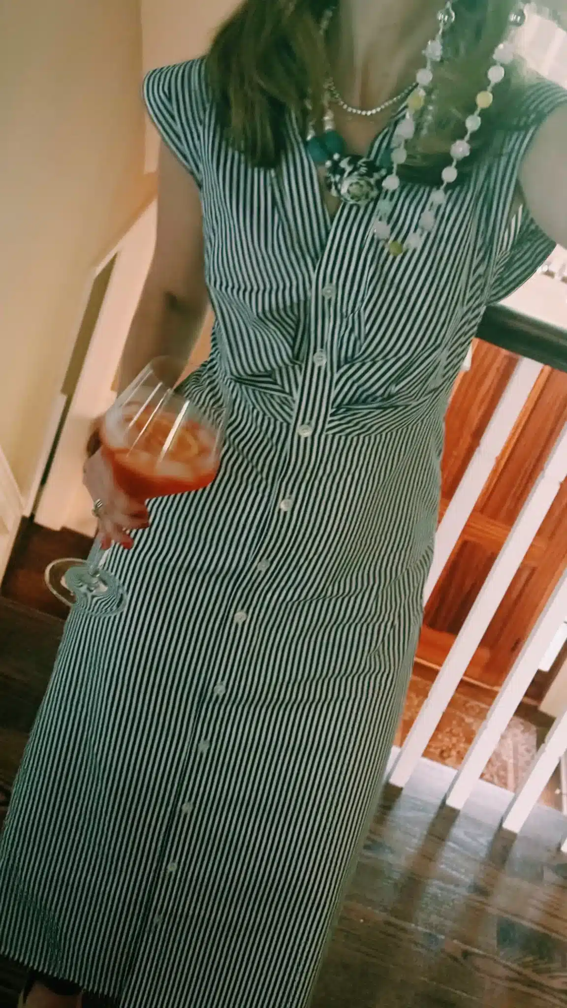 veronica beard hevron dress