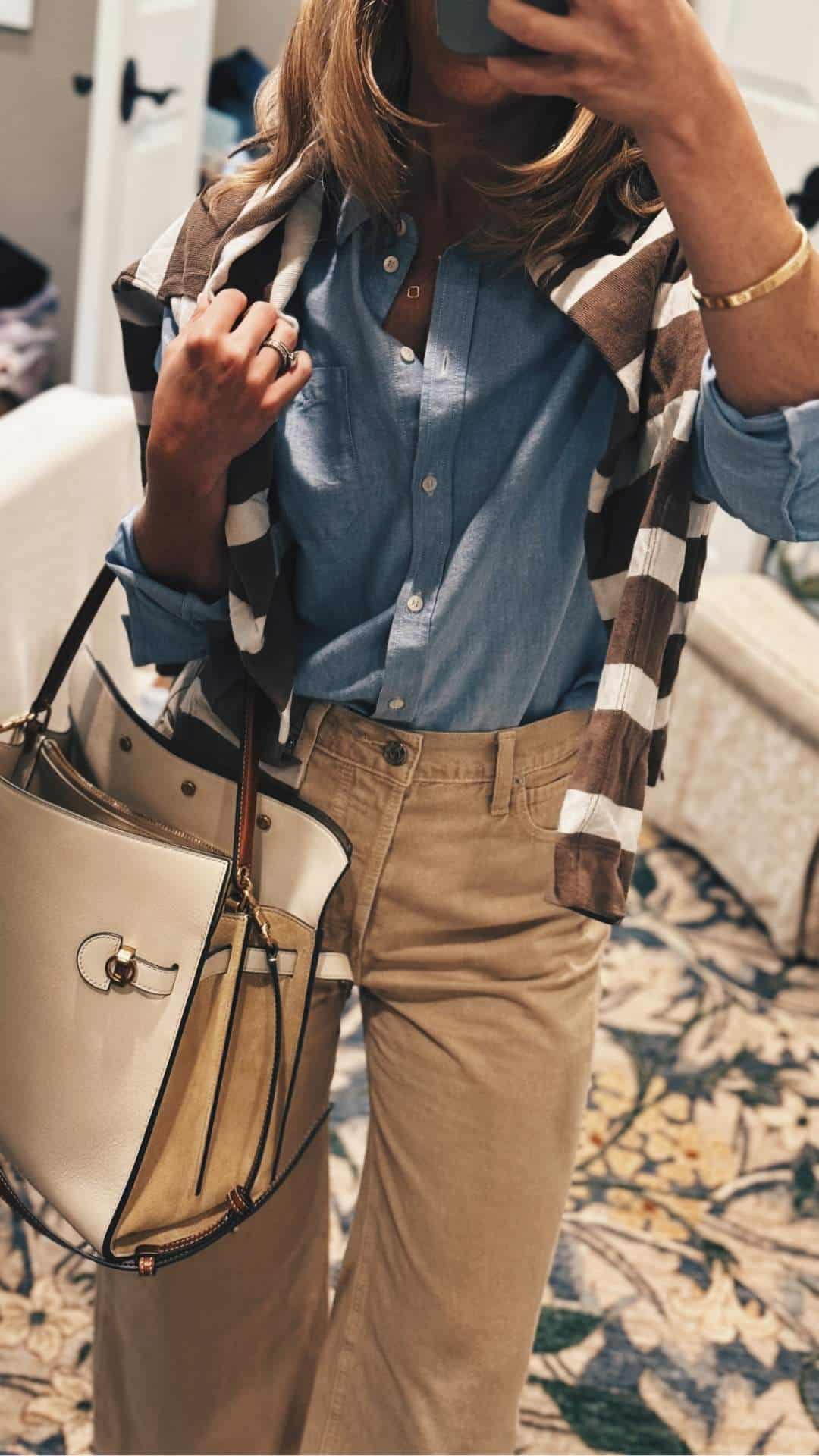 Sezane tomboy shirt