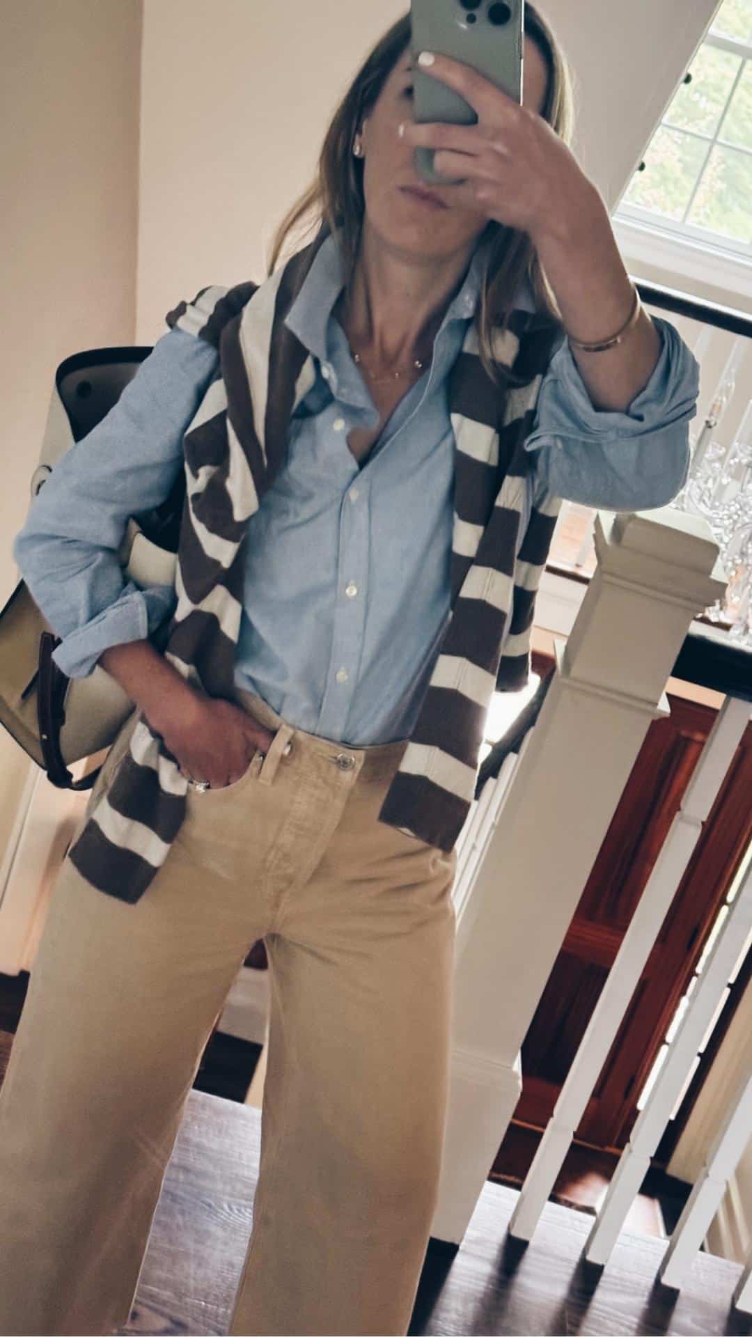 Sezane tomboy shirt